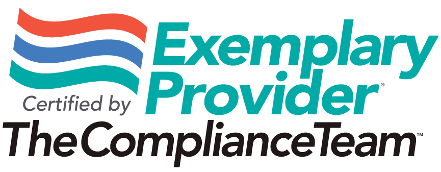 The Compliance Team Exemplary Provider badge